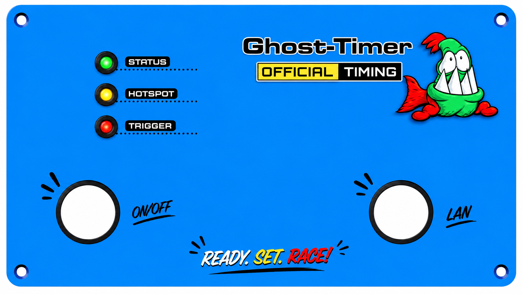Ghost-Timer Frontplatte